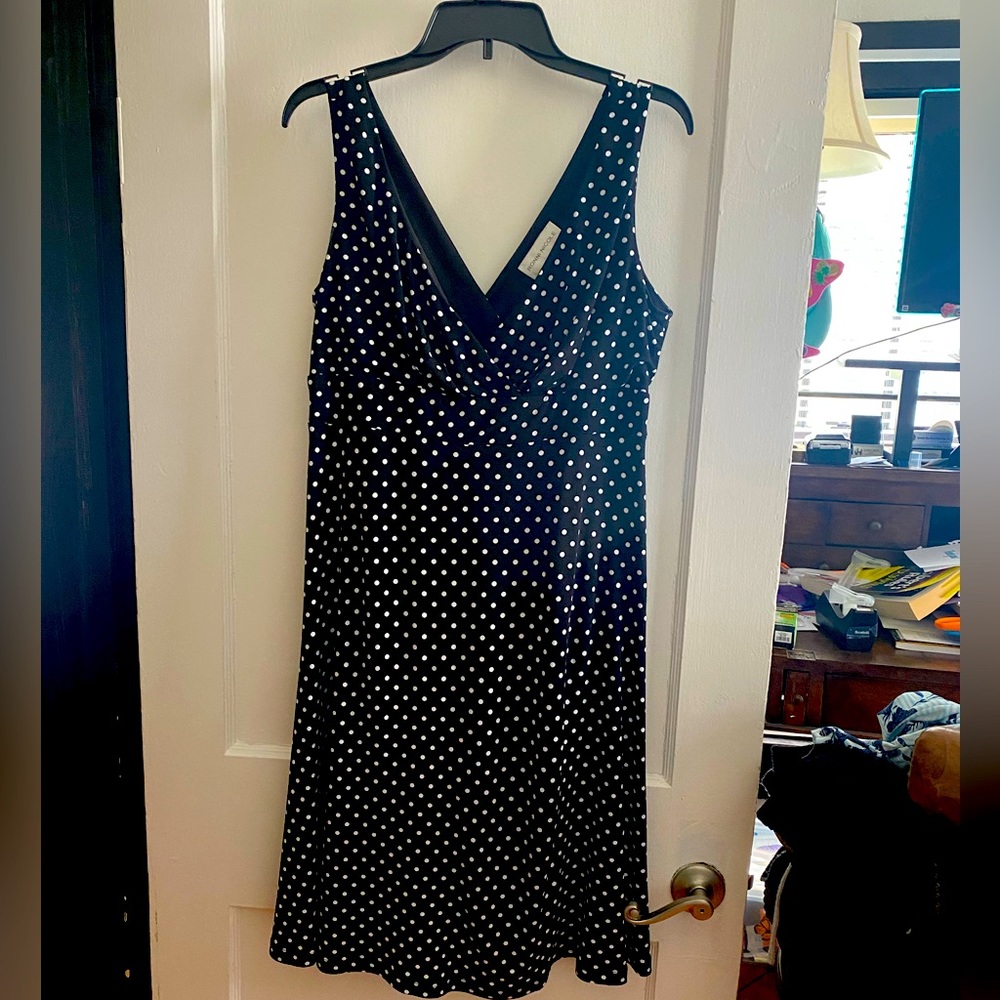 Polka dot party dress